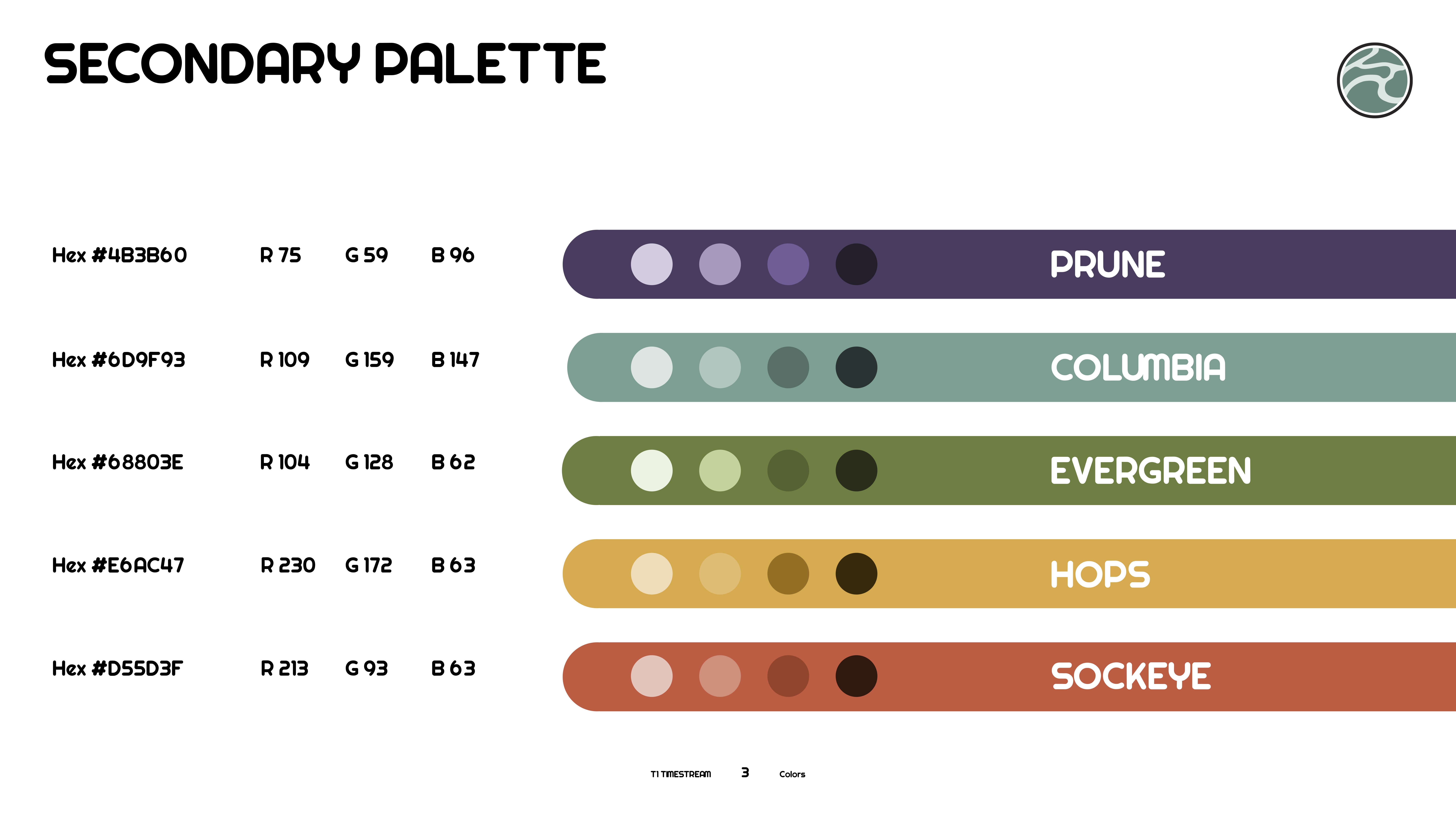 TimeStream Secondary Colors 
